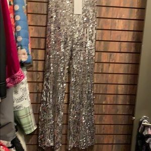 Zara Sequin Flares